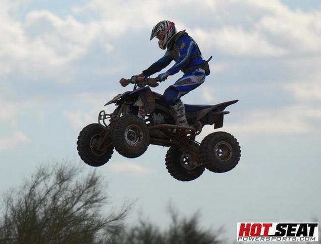 WORCS ATV Racing Justin Waters Jump
