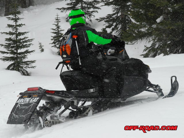 2010 Mountain Sled of the Year Arctic Cat M8: 