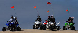 ATVs on Sand Dunes
