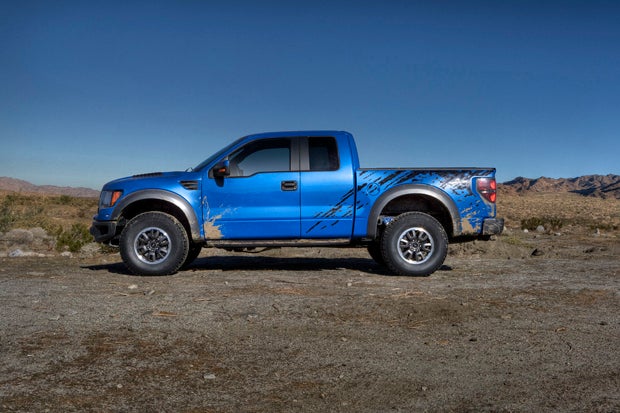 2010 Ford Raptor Svt Blue. The Raptor is available in