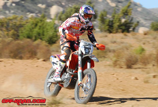 Kurt Caselli First After Inaugural Baja 1000 Motorcycle Qualifying