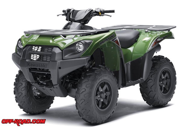 Kawasaki added power steering and a host of other changes to its 2012 Brute Force 750 4x4.