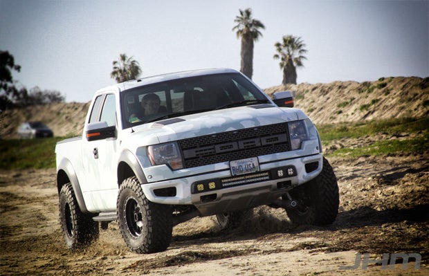 Ford F-150 SVT Raptor built by RHD USA. This unique right-hand drive truck is built to turn heads in the USA and roam freely in the Australian and African outback. Look for a future story on this cool truck.