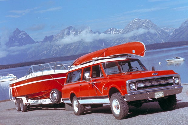 Vintage 4x4s like this 60s Chevy were made for adventure, work and play. Can you name this model?