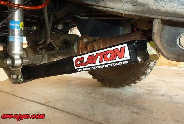Clayton chooses square tubing for strength.