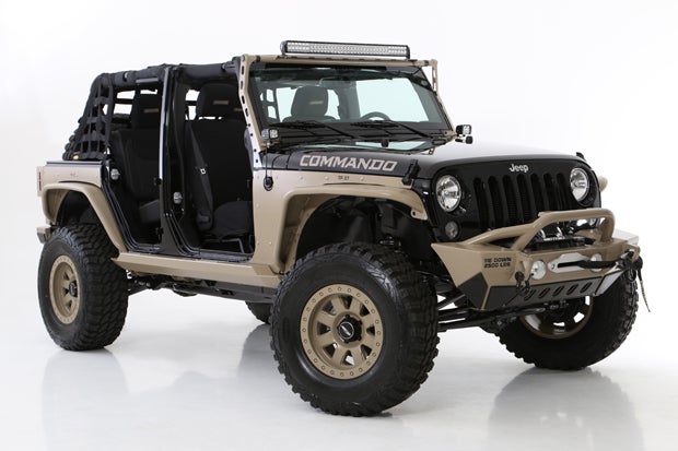 The Hendrick Dynamics COMMANDO served as the inspiration for the COMMANDO Jeep concept vehicle that will be auctioned later this year. 