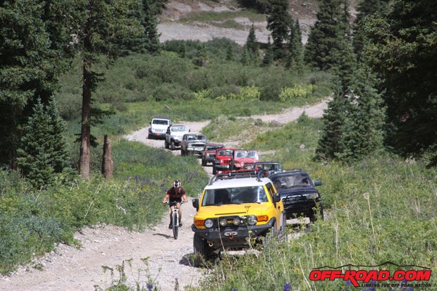 Colorado offers a vasy array of beautiful and amazing off-road trails. Photo: Jaime Hernandez, August 4, 2012.