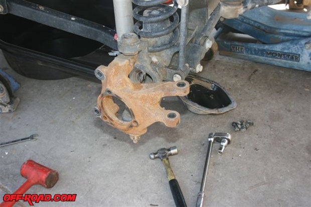 Youll need the brakes and outers from the OEM housing for reinstallation on the Dynatrac Dana 44.