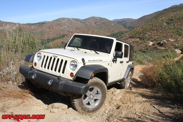 We took the 2012 Jeep Wrangler Unlimited Rubicon through the Cleveland National Forrest to test its off-road mettle.