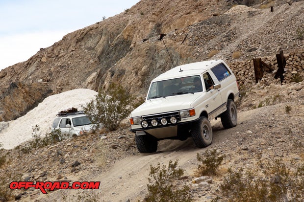 Shane Casad leads the way in this ultra-cool Ford Bronco Adventure 4x4 truck.