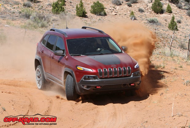 The Cherokee Trailhawk is Trail Rated and ready for adventure.