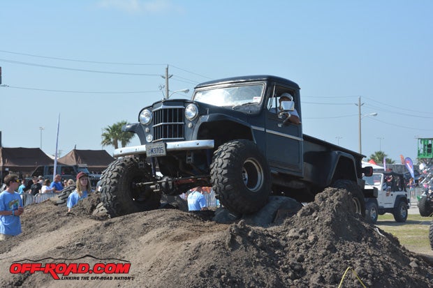 This Willys Pickup had no problem beating the obstacle course and wowing the crowds.