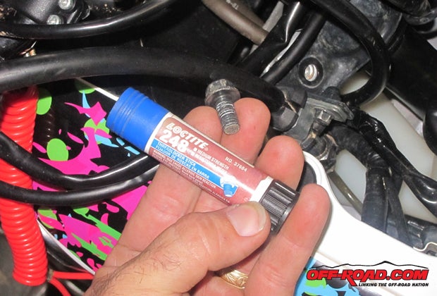 Be sure to ad a little blue Loctite to the stem bolts that secure the stem to the frame up top.