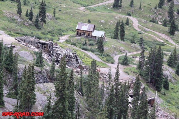 History in CO piles up. This is Mineral Creek basin and the London Mine.
