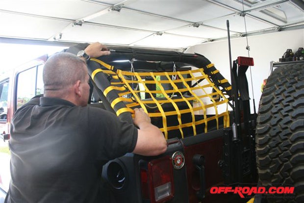 With our experience on Roberts Jeep we began with the rear panel.
