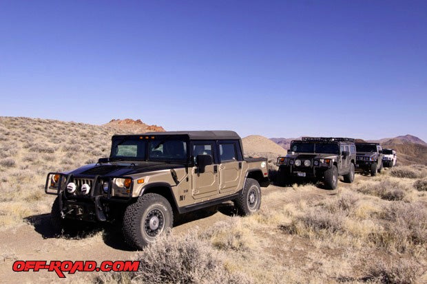 It was an all-Hummer run, and rightfully so. The Hall family has been the poster child and strongest figure for Hummers off-road program. They successfully raced and campaigned the Hummer H1, H2 and H3.