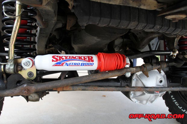 Skyjacker Jeep Wrangler TJ Track Bar Install: 