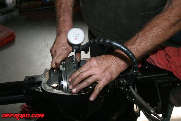 Setting up gears takes an experienced technician, special tools, and special equipment.
