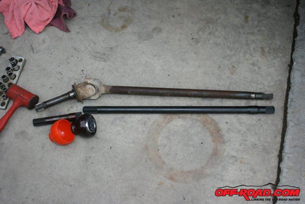 Replacement axles for jeep tj #4