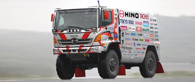 Dakar HINO 500 Series a.k.a. Little Monster (Photo Compliments of Hino).