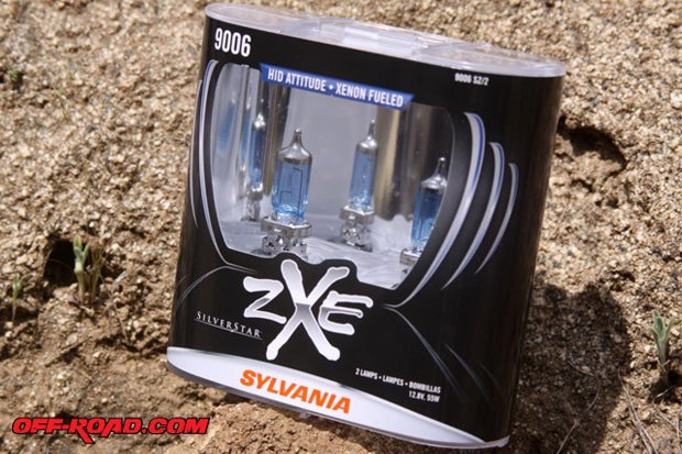 Sylvania SilverStar ZXE headlights are up to 50% brighter than a standard halogen headlight.