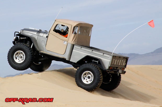 From the ultra rare Land Cruiser FJ45 pick-up, to rock-crawler FJ80s and expedition-ready rigs, Toyota 4WDs came together from different parts of the country and world for a weekend at Pismo Jims backyard--Oceano Dunes SVRA.