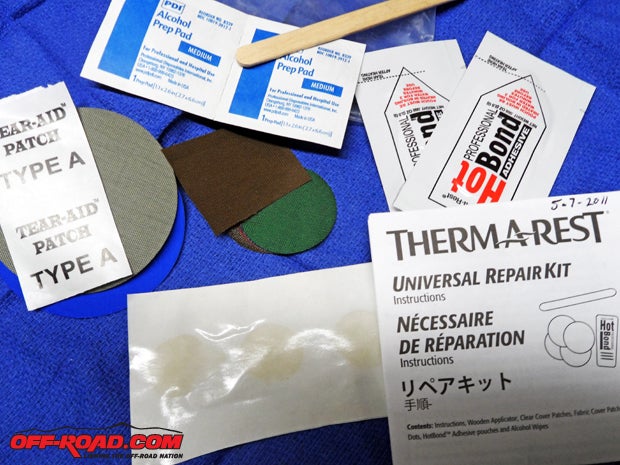 Terma-A-Rest sells replacement kits if you lost or used the one that came with the Therm-A-Rest. 