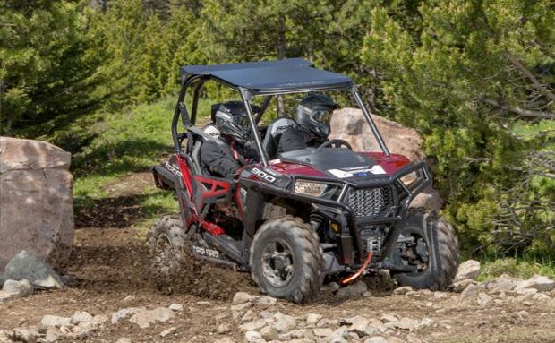 The new 2015 RZR 900 will offers 40 percent more horsepower and 15 percent more torque than the RZR 800. 