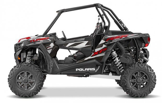 The repositioned seat is the first thing we noticed when hopping in the RZR XP Turbo, as Polaris engineers looked to improve the orientation of the seat to the steering wheel on the new model.