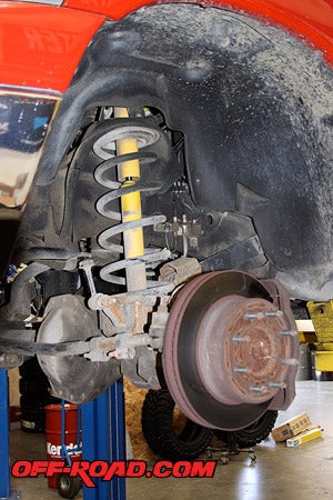 The Dodge Ram 2500 3500 3rd Gen front suspension consists of coil springs