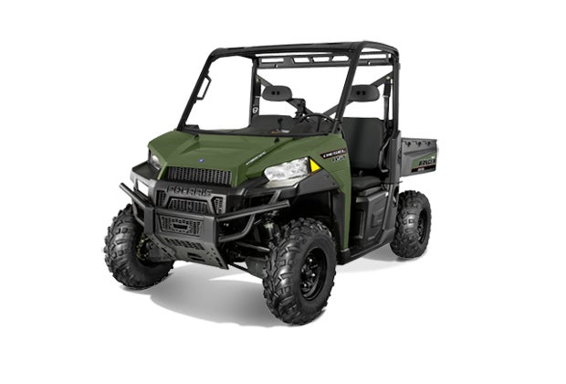 The new Polaris Diesel HST and HST Deluxe will be powered by a three-cylinder diesel motor offering 24 horsepower. 