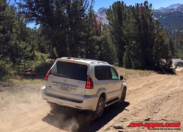 The GX 470 is surprisingly capable in stock form thanks to its air suspension system that lifts the rig for added clearance. We found ours on Craigslist for about $13,500 with 120,000 miles. 