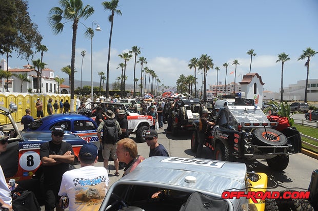This year the Mexican 1000 started in Ensenada.