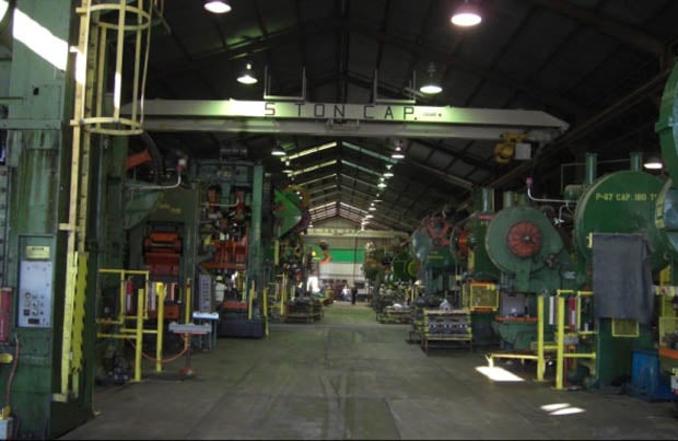 The Black Rock Wheel manufacturing plant in Ontario, California.