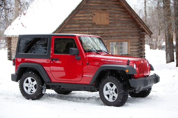 The  2012 Jeep Wrangler is available in two- and four-door options, and in a variety of different option packages depending upon your needs. Photo Courtesy of Chrysler