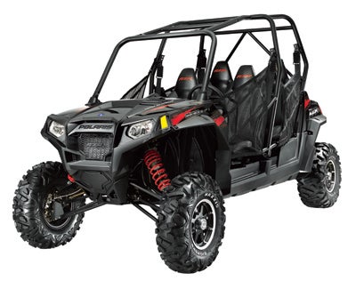 The Ranger RZR 4 800 has a power steering option for 2011, and it will come in a special Robby Gordon edition.