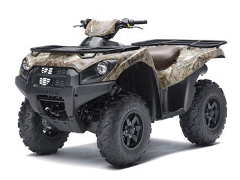 The 2012 Brute Force 4x4 i comes in a number of color options, including this hunter-ready camouflage color scheme. 