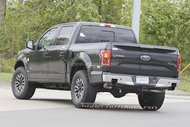 Although this truck may or may not be an SVT Lightning, it's clear Ford is exploring new performance truck options.