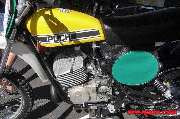 This twin-carb Puch stopped people in their tracks.