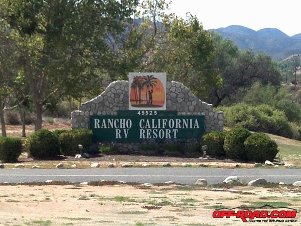 If you approach from the north and west, the entrance to High Point Trail is at the Rancho California RV park turnoff.