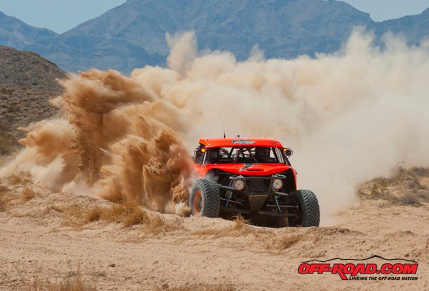 Robby Gordon took the overall win at the Mint 400 and first in Class 1500s.