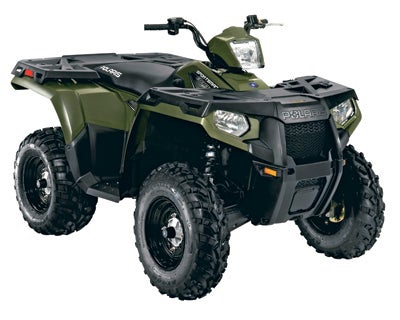 The Sportsman 800 EFI has an updated drivetrain for 2011, and the engine is moved three inches back on the chassis to improve handling.