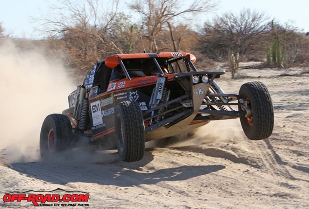 The AGM team has seen great success with its Class 1 racecar. While Schwarz and Christensen have moved onto the Trophy Truck class, Tony Miglini and co-driver Travis DuTemple will compete in the Class 1 at this years Baja 1000. 