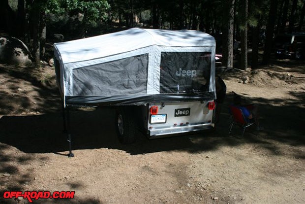 Jeep tent trailer for sale