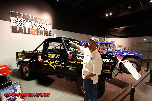 When we met with Rod Hall inside the National Automobile Museum, we were also pleasantly greeted by Gordon Horsley, one of the instrumental people to bringing the ORMHOF to Reno, NV. Mr. Horsley gave us a personal tour of the Museum that ranges from Volkswagens to Bugattis.
