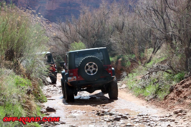 Canyon creek jeep trail