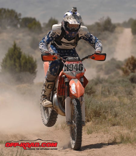 Utahs Shawn Strong won 250cc A, finishing 11th overall, further proof of local strength.