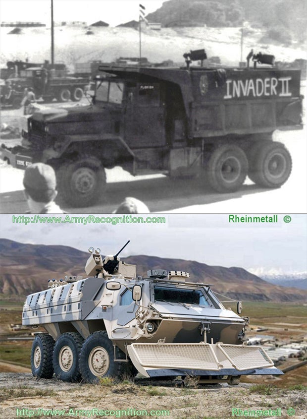 American and foreign militaries have long answered the low-information and foreign invader question with wheeled transport. The simplicity of the armored deuce-and-a-half “gun truck” (as applied to North Korean forces) bears a remarkable suitability for modern urban extraction.