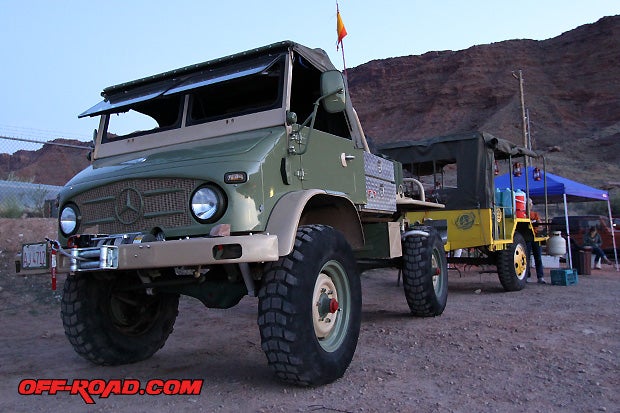 This yummy Unimog chuck-wagon created a drool factor when bitting into the BBQ being served up at the Moab 4x4 Outpost.