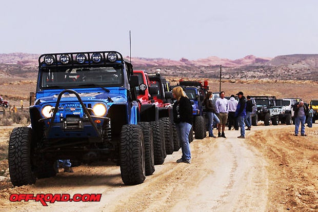 Moab is transformed into a 4x4 Mecca, bringing together the biggest Jeep enthusiast and off-road manufacturers under the sun.